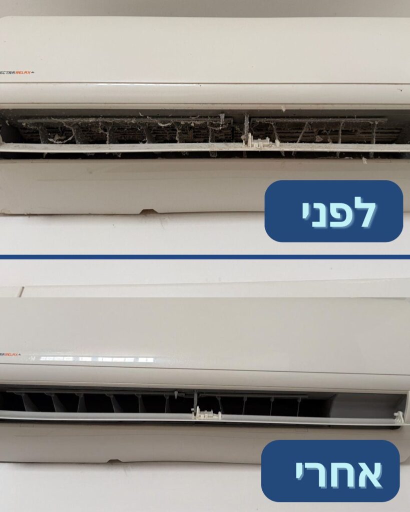 ניקוי וחיטוי מזגנים